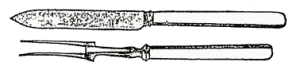Carving Knife and Fork