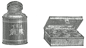 Tea Caddy, Spice Box