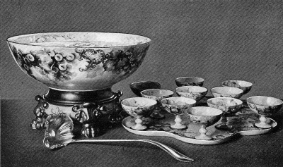 Bowl of Fruit-Punch Ready for Serving